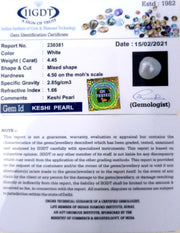 4.45/CT NATURAL KESHI PEARL